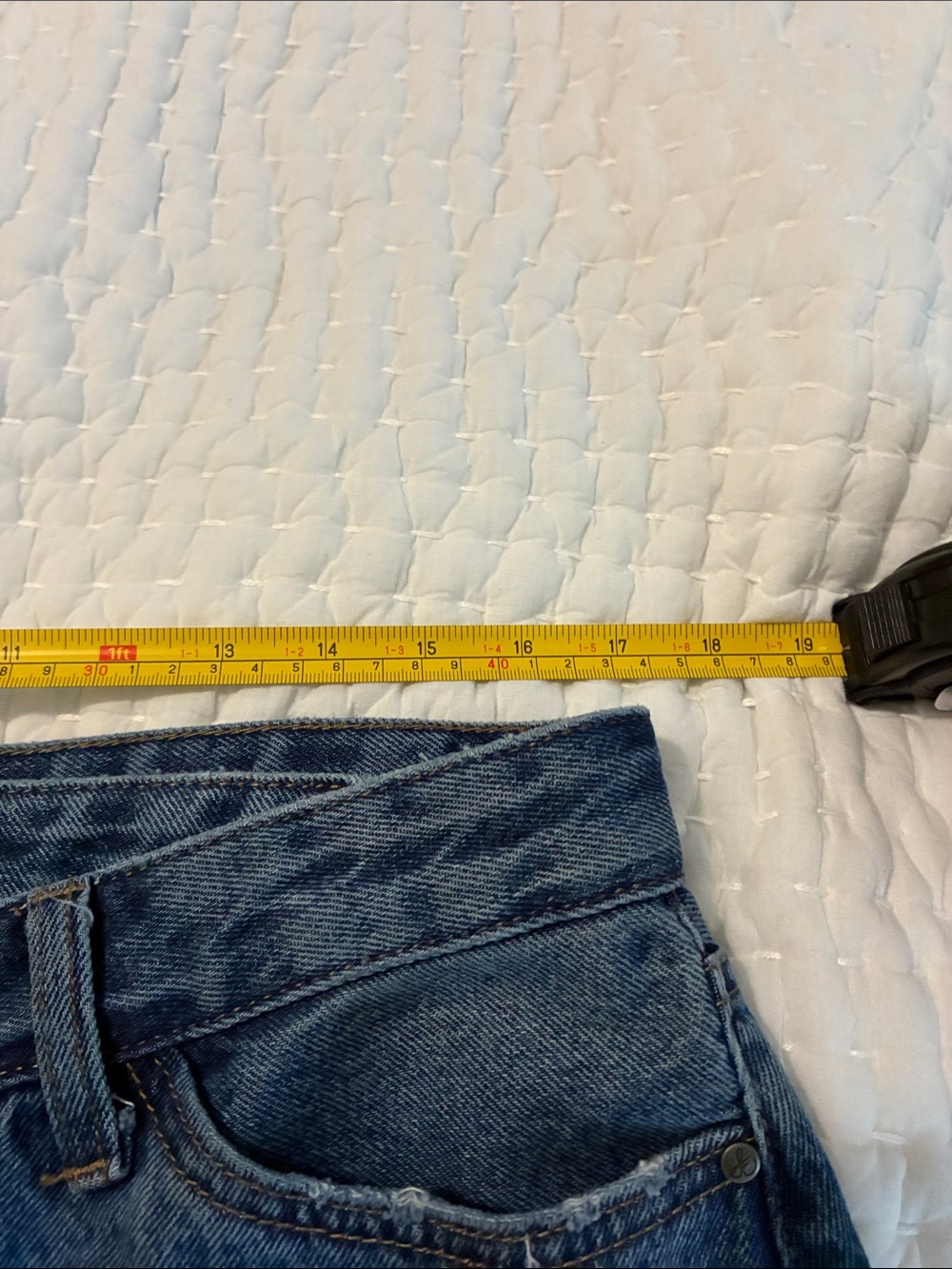 Sam Edelman denim Riley skirt - Picture 2 of 6